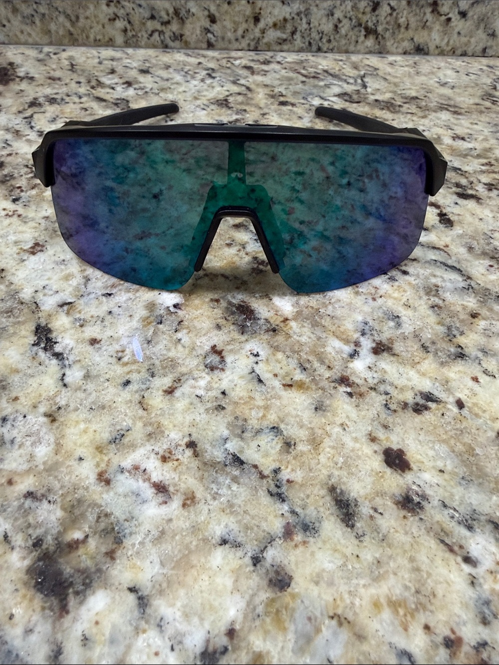 Oakley Sutro Sunglasses with Mirrored Blue-Green Lens